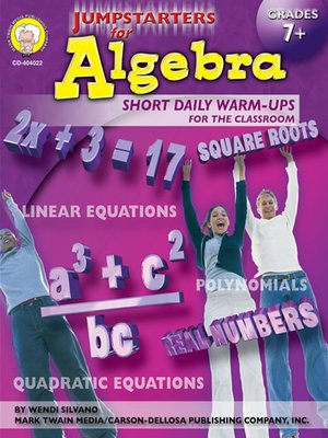 cover image of Jumpstarters for Algebra